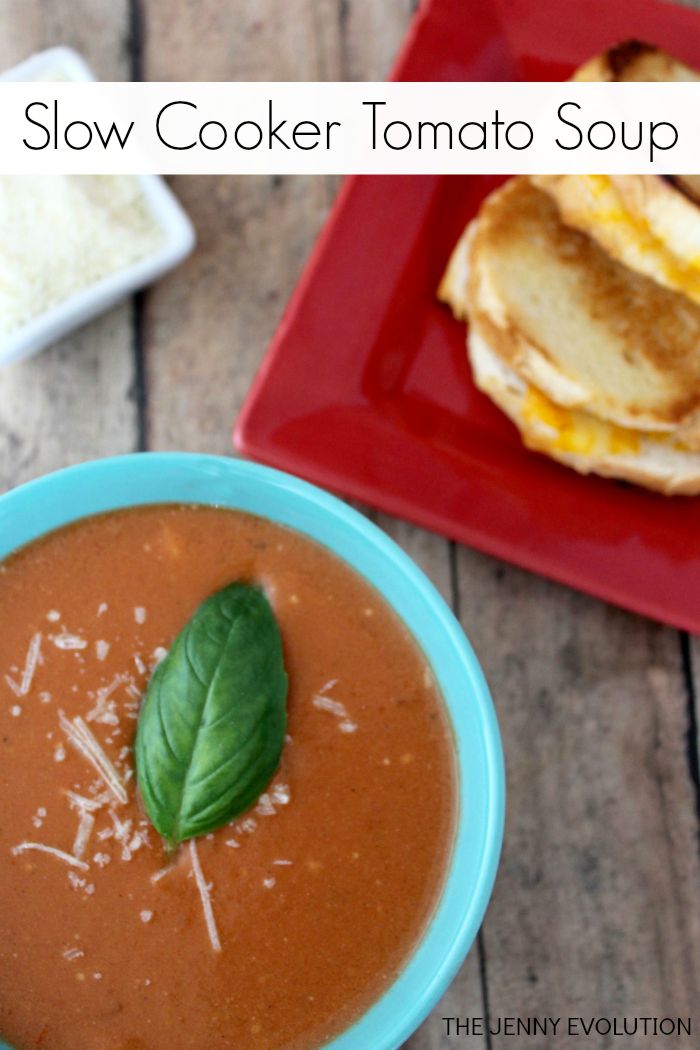 Slow Cooker Tomato Soup Recipe | The Jenny Evolution