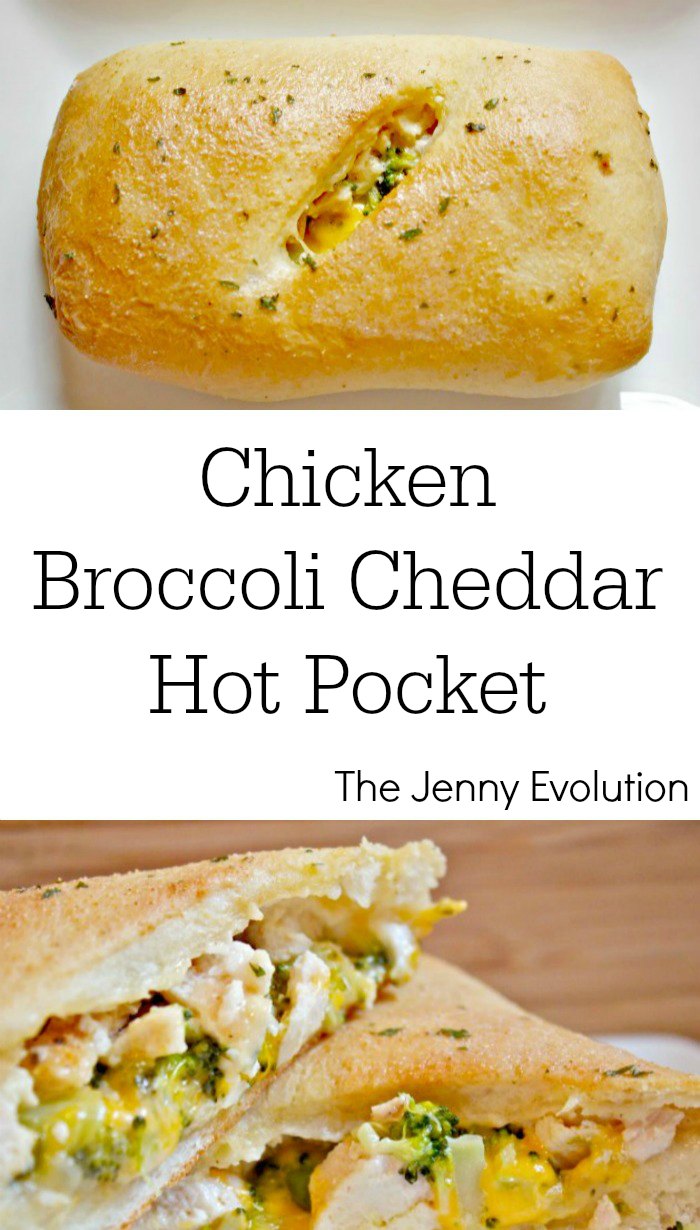 Homemade Chicken Cheddar Broccoli Hot Pocket Recipe | The Jenny Evolution